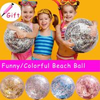 ป่าร้อน LIN431 - ☈☌✥ 40cm Beach Balls Inflatable Swim Pool for Kids Toddlers Outdoor Game with Inflator