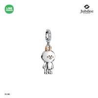 Jubilee Diamond -NOBLE CHARM: CONY [รุ่น LINE FRIENDS ลิขสิทธิ์แท้] จี้ชาร์ม ยูบิลลี่ไดมอนด์ เพชรแท้ เงินแท้ 925 โคนี่