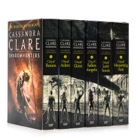 English original genuine Holy Grail artifact 6 volumes boxed the Mortal Instruments complete Collection6 books skeleton city series novels fantasy horror suspense novels