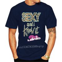 Sexy And I Know It Lmfao Adult T-shirt Mens Tee Brand New !!! Cotton Loose Short Sleeve Mens Shirts