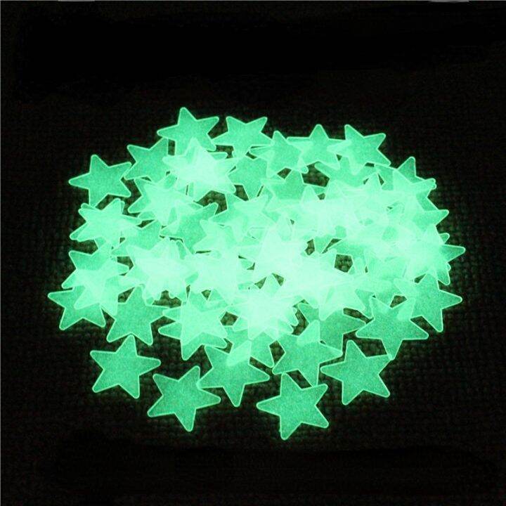 24-home-accessories-10-pack-glow-luminous-star-สติกเกอร์บนเพดานเด็กห้องนอนตกแต่งผนังห้องนอนตกแต่งบ้านของขวัญวันเกิด