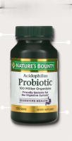 Natures Bounty, acidophilus probiotic, 120 tablets