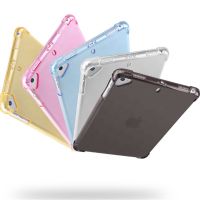 （Hoshi electron）อัลตร้าล้างบางนุ่ม Tpu กันกระแทกกรณีแท็บเล็ตกลับปกคลุมสำหรับ IPad 9 8 71 2 3 4 10.2 I Pad11 12.9นิ้ว20216 5