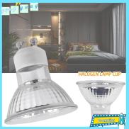 GONGYANG Sưởi ấm bò sát Đèn rọi Làm mờ GU10 Cốc đèn Halogen Nhà 50W Nguồn