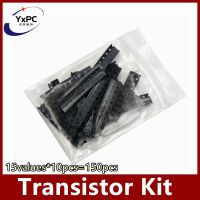 15valuesx10pcs 150pcs SOT-23 Transistor Kit Assorted Set S9012-S9014 BAV99 BAV70 MMBT5551 SMD Triode Kit SOT23 Transistor Set