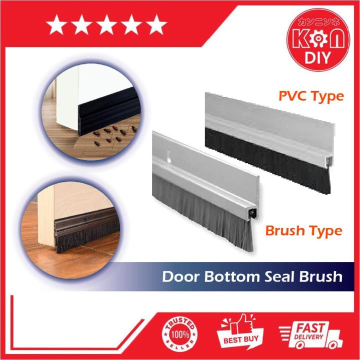 Heavy Duty Door Bottom Seal Brush Door Seal | Door And Window Sealing ...