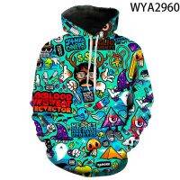 Xzx180305 new hoodies gratify 3D printing men women streetwear