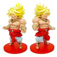 โมเดลฟิกเกอร์ PVC รูป Dragon-Ball WCF Muscle-Series Berserker Muscle-Broly GK ขนาด 14cm