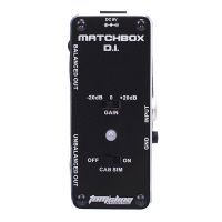 New AROMA AMX-3 MATCHBOX D.I. Transfer Guitar or Bass Signal Directly to Audio System Mini Analogue Effect True Bypass
