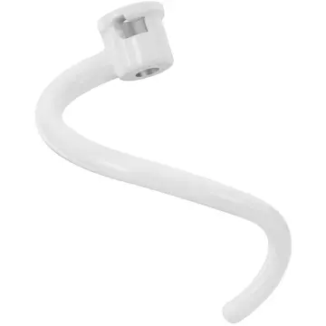 Durable Metal Spiral Coated Dough Hook Attachment for KitchenAid