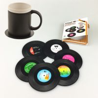 【CW】✑♘♚  Vinyl Anti-slip Coaster Mug Cup Coasters Heat-resistant Nonslip Tools