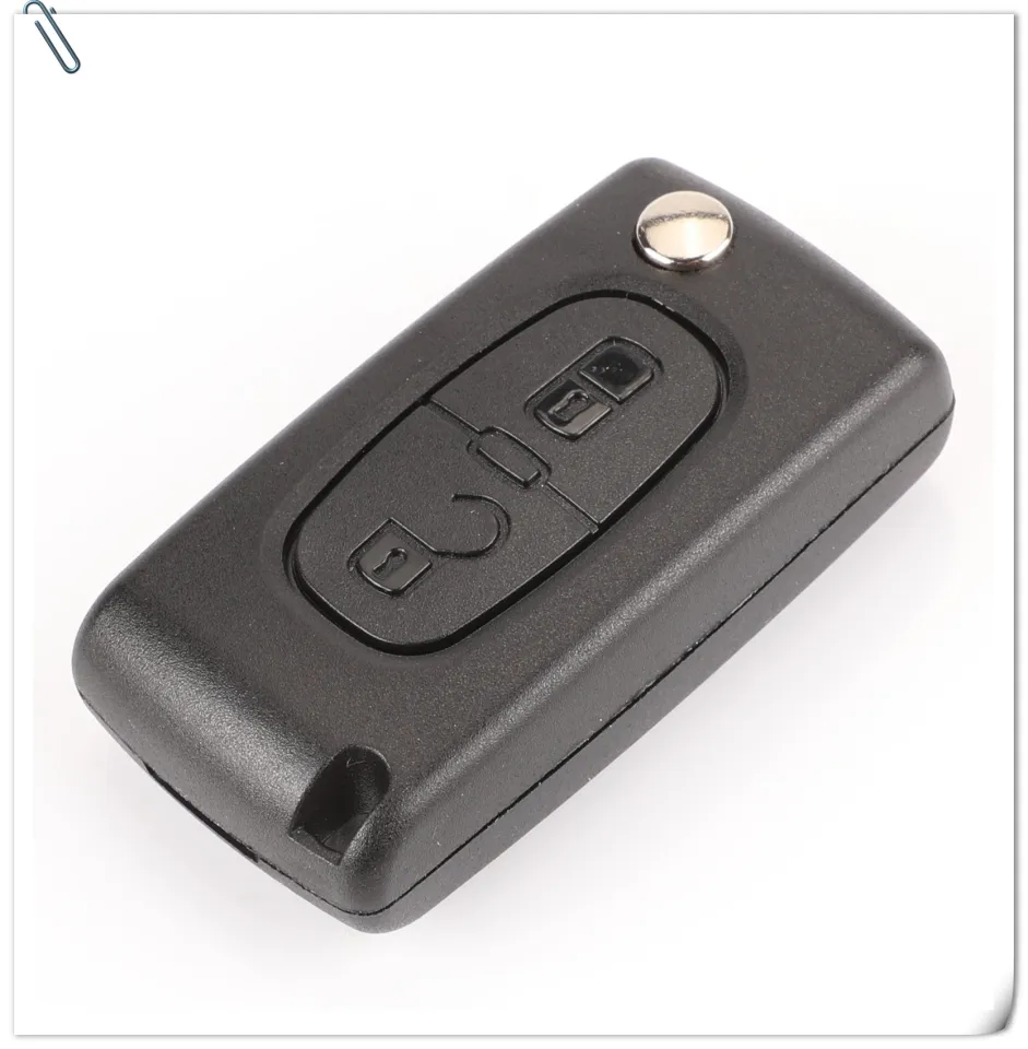 China Citroen/Peugeot 3 Buttons Flip Car Key Fob 407 Blade Words On The  Side Manufacturer and Supplier