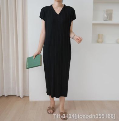 ﹍¤✕ jiozpdn055186 Verão V-Neck maternidade plissada vestido Design manga curta esticado mulher grávida tricô escritório senhora roupas
