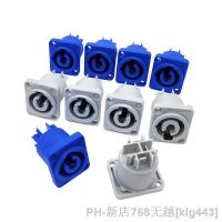 10PCS Powercon Connector 3 pins 20A 250V Power Speaker panel socket female For LED Screen Stage Lighting