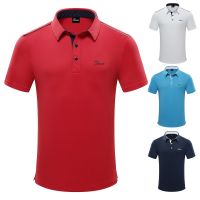 Tit golf Breathable Quick-Drying Jersey Outdoor Sports Polo Shirt Clothes Men Short-Sleeved T-Shirt Top Summer