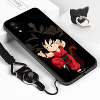 เคสเคสโทรศัพท์ปลอกสำหรับ Samsung Galaxy M10 Samsung M11 Samsung M12 (แหวนใส่นิ้ว + สายคล้อง) Dragon ซุนโกคู Goku เคสโทรศัพท์เคสโทรศัพท์ป้องกัน TPU ซิลิโคนนิ่มกันกระแทก