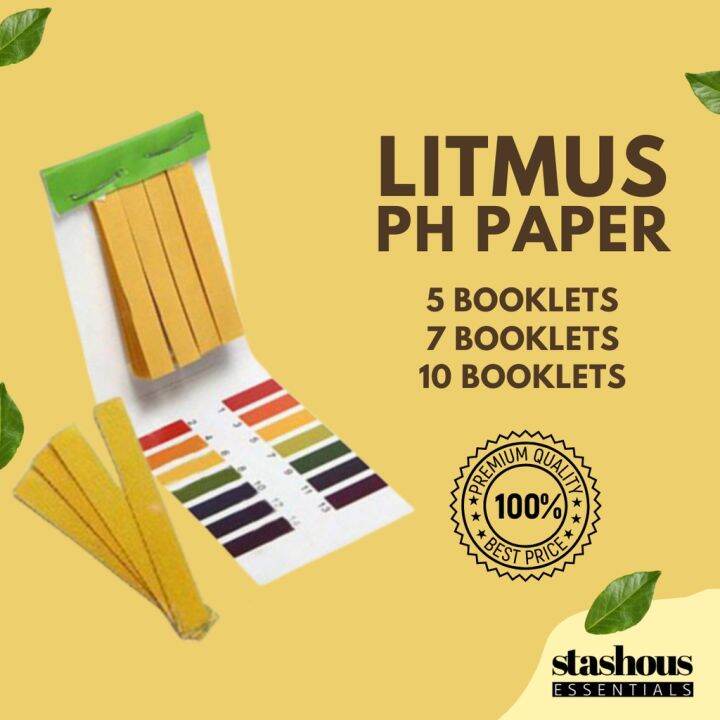 Litmus PH Tester Paper 5's 7's 10's Full pH 114 Test Indicator