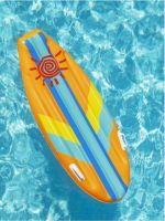 PVC childrens Surfboard inflatable floating row men and womens water paddling floating board Swim ring air cushion