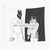 Death Grips The Money Store Tapestry Room Colored Decoration Mat Bedroom Travel Home Living Printed Blanket Bedspread Hanging