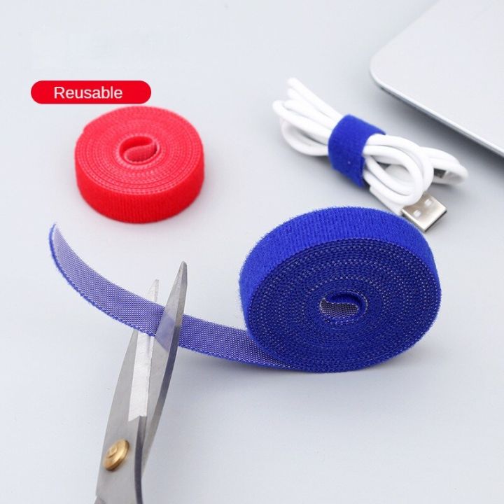 1-roll-cable-organizer-cable-management-cable-winder-tape-protector-for-wire-ties-phone-accessories-velcros-organizador-cables-adhesives-tape