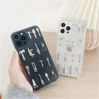 Creative personality gadget case for iphone silicone iphone 11PRO case 12 pro maxXRXS MAX7pfunda windows чехол на айфон 11