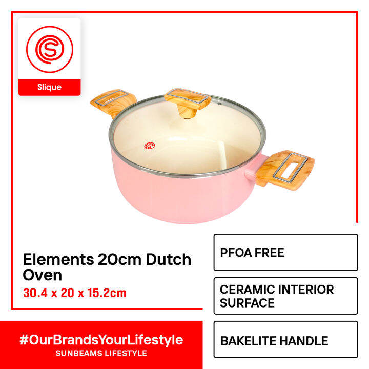 SLIQUE Premium 20/24/28cm Aluminum NonStick Coating Fry Pan, Omellete