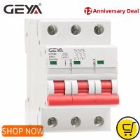 Geya Gym8 3P Mcb 20a 16a 10a 6a 25a 32a 40a 63a 50a 220V Mini Din Rail C Curve กับ Ce Cb Semko ใบรับรอง