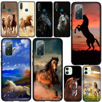 ปก เคสโทรศัพท์ อ่อนนุ่ม G174 MB116 Wild Horse ซิลิโคน Coque หรับ Samsung Galaxy A11 A12 A31 A71 A51 A21S A50 A10 A20 A30 A20S A30S A52 A50S A10S A70 A02S M02 A02 A32 4G A34 A54 5G A03S A52S Phone Casing Fashion Hot