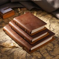 Classic Leather Rings Binder Notebook A5/A6/A7 Genuine Leather Cover Journal Diary Sketchbook Planner Stationery