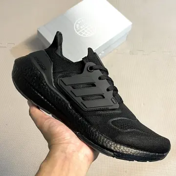 Adidas ultra boost triple hotsell black giá