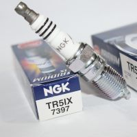 Original-genuine▥ NGK iridium spark plug TR5IX 7397 is suitable for some European and American Cadillac Lincoln Ford models