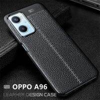 เคส A96สำหรับ OPPO ฝาครอบ,เคสสำหรับ OPPO A76 76 96 A36 A96เคสหลังหนัง TPU เคสกันกระแทกมือถือนิ่มสำหรับ A96 Fundas OPPO