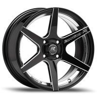 แม็ก อีโมชั่นอาร์ V06 ขอบ 17x8.5" 4รู100 ET+35 BKSH