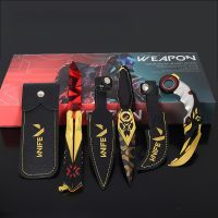 Valorant อาวุธแชมป์2021-2023 Kunai Karambit ผีเสื้อมีดชุดเกมรอบโลหะอาวุธรุ่นของขวัญของเล่นสำหรับเด็กผู้ชาย