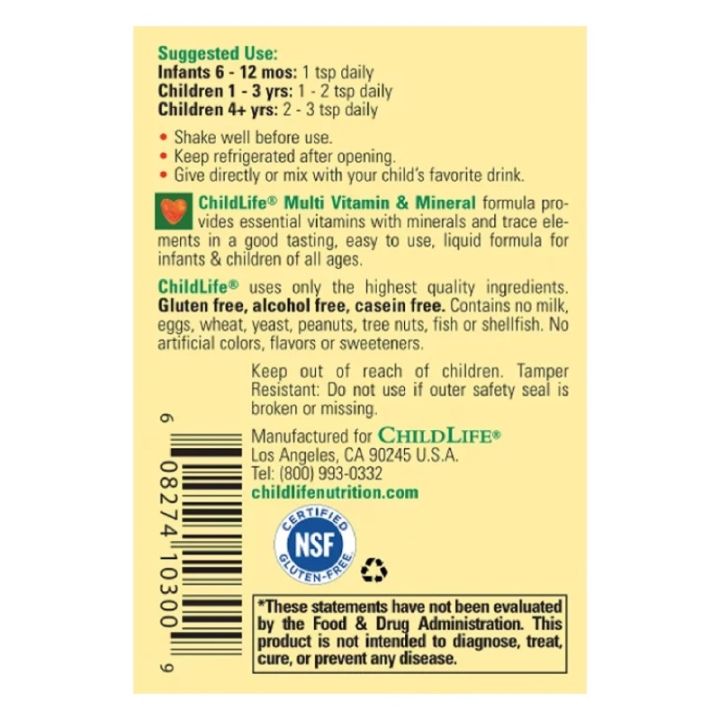 พร้อมส่ง-exp04-25-childlife-essential-multi-vitamin-amp-mineral-วิตามินรวม-รสส้มแมะม่วง-สำหรับเด็กนำเข้าจากอเมริกา-วิตามินสำหรับเด็ก-อาหารเสริมเด็ก-บำรุงสมอง-อาหารเสริม-อาหารสำหรับเด็ก
