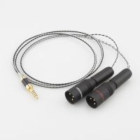 Compatible Audio Upgrade Cable Replacement for Digital Audio Player NW-WM1A, NW-WM1Z, 4.4mm Male Connector to 2 XLR M