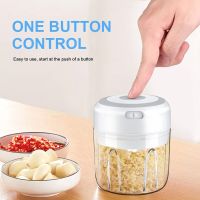 【CC】ↂ♈♝  250ml Electric Manual Food Crusher Grinder Vegetable Processor Useful Things for Gadgets Accessories