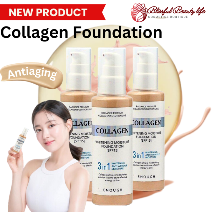 100% Authentic ORIGINAL 3IN1 ENOUGH COLLAGEN WHITENING MOISTURE ...