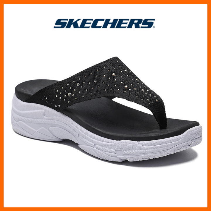 skechers-รองเท้าแตะผู้หญิง-on-the-go-gowalk-arch-fit-รองเท้าแตะส้นสูงผู้หญิง-รองเท้าแตะ-ประดับพลอยเทียม-pink