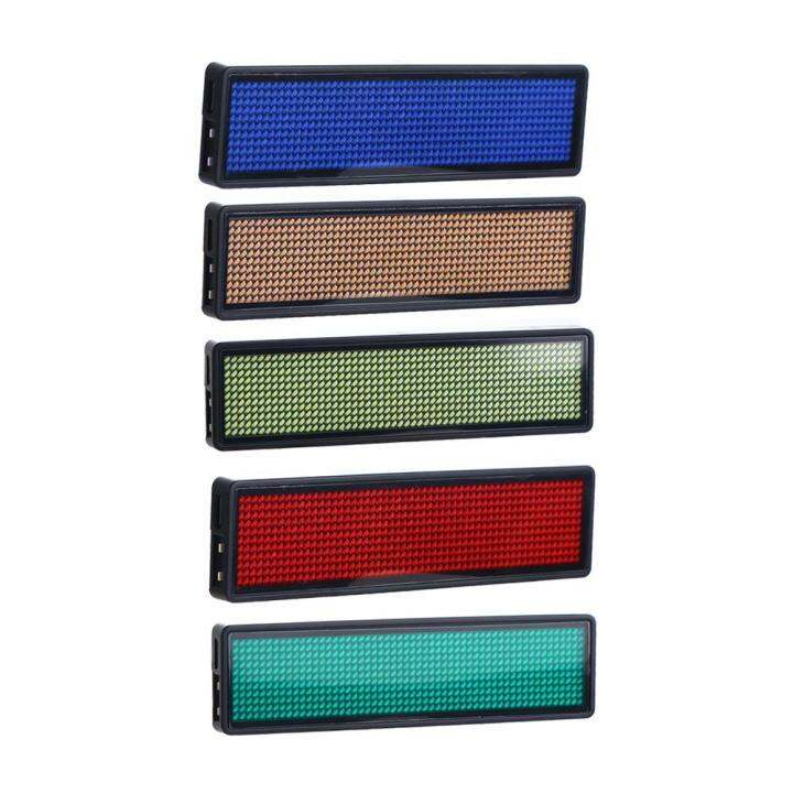 FGJOEFHD Mini Programmable Multilanguage Multiprogram Bluetooth LED