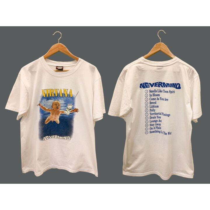 เสื้อวงnirvana-ส่งฟรี-ผ้ายืด-ใส่สบาย-แต่งตัวง่าย