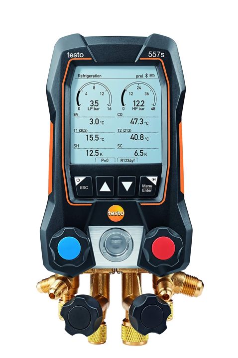 testo-manifold-gauge-ดิจิตอล-testo-557s-smart-vacuum-kit-with-filling-hoses-หน้าจอขนาดใหญ่-พร้อมไฟ-backlight-รองรับ-application-testo-smart