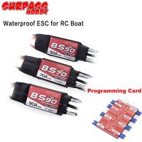 เหนือกว่างานอดิเรกเรือกันน้ำ90A ESC 70A 50A เรือไม่แปรงถ่านไฟฟ้าเครื่องควบคุมความเร็ว5.5V/5A สำหรับ2948 3660มอเตอร์3670