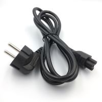 US USA EU European Power Extension Cord IEC C5 Cloverleaf Power Adapter Lead Cable 1.2m 18AWG For HP Asus Dell Laptop Notebook