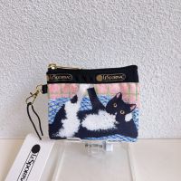 Lesportsac Cute Accessories Bag with Hook Coin Change Mini Card Bag ID Card Bus Card