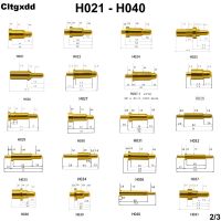 5pcs Pogo Pin Connector Pogopin Battery Spring Loaded Contact SMD Needle PCB 2 3 4 5 6 7 8 9 10 12 14 MM Test Probe H021 - H040