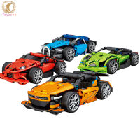 Hot Sale Racing Car Building Blocks Assembled Sports Car Building Bricks Model Educational Toys For Boys