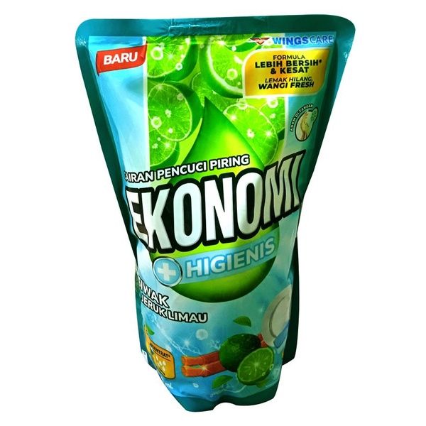 Sabun Cair Ekonomi 650ml Ekonomi Power Liquid Sabun Cair Cuci Piring Jeruk Nipis 650 Ml 2982