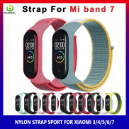 Dây Đeo Đồng Hồ Ni Lông Cho Xiaomi Mi Band 7 6 5 4 3 Vòng Đeo Tay Thay Thế