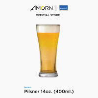 AMORN - (Ocean) B00914  Pilsner - แก้วพลิสเนอร์ แก้วดริ๊งเเวร์ ทัมเบอร์  แก้วโอเชี่ยนกลาส 14 oz. ( 400 ml.)